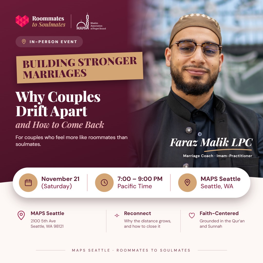 Building Stronger Marriages: Why Couples Drift Apart event